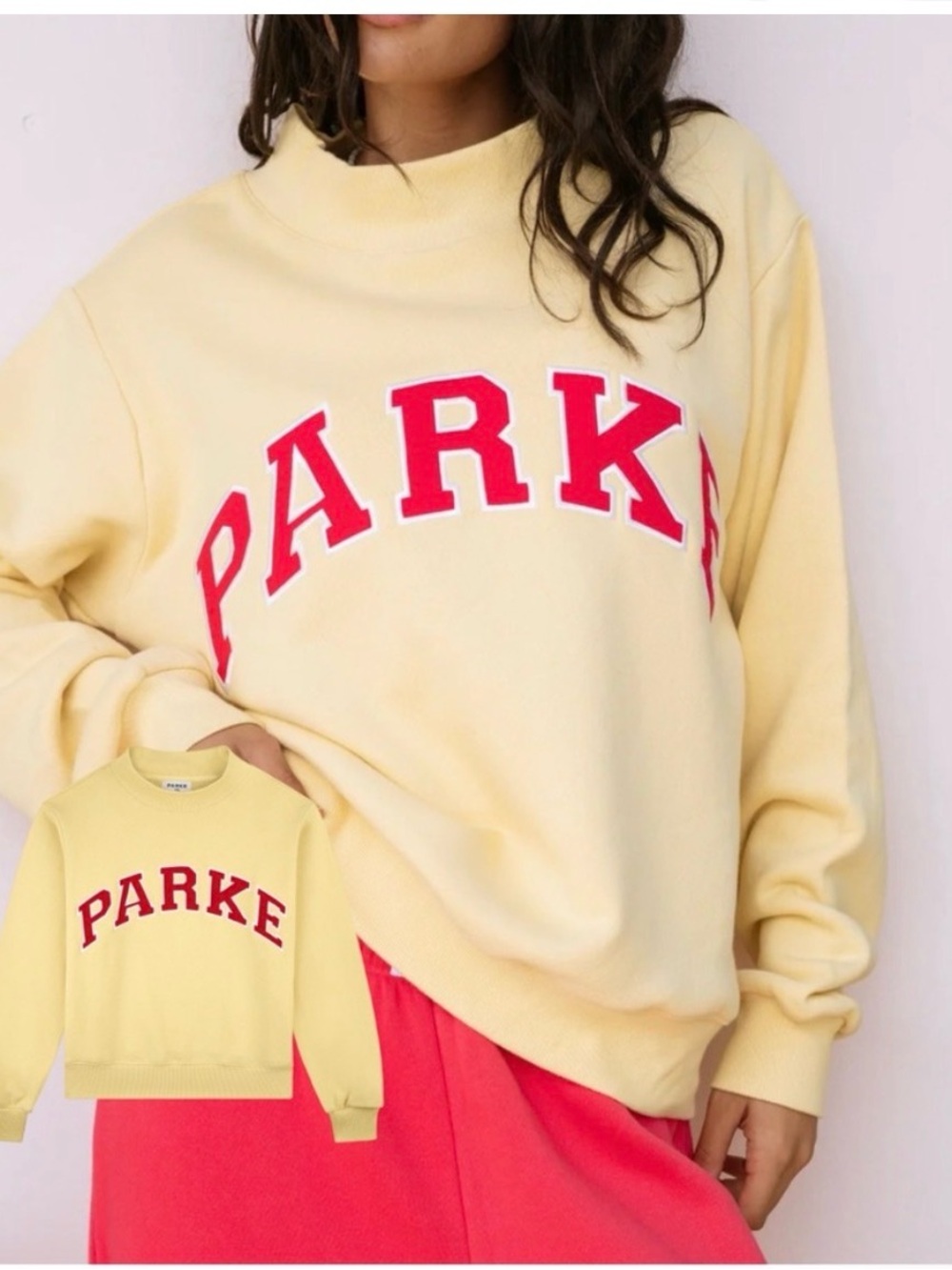 Parke Summerland Lemonade mockneck